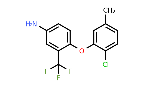 946740-54-1 | 4-(2-Chloro-5-methylphenoxy)-3-(trifluoromethyl)aniline