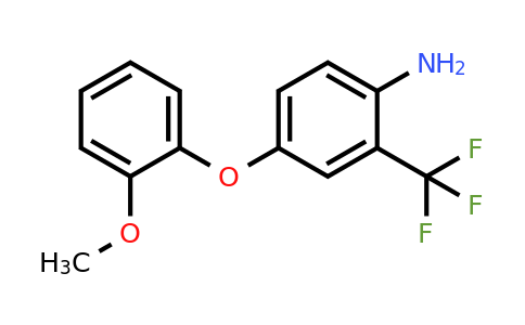 946741-20-4 | 4-(2-Methoxyphenoxy)-2-(trifluoromethyl)aniline