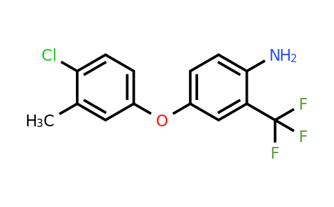 946741-39-5 | 4-(4-Chloro-3-methylphenoxy)-2-(trifluoromethyl)aniline