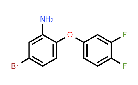 946743-79-9 | 5-Bromo-2-(3,4-difluorophenoxy)aniline