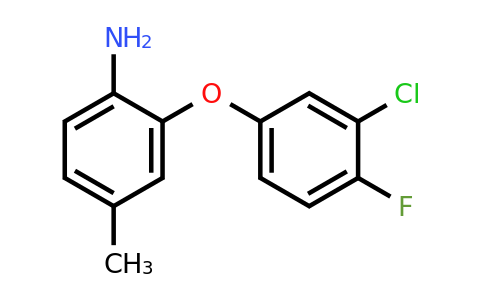 946774-33-0 | 2-(3-Chloro-4-fluorophenoxy)-4-methylaniline