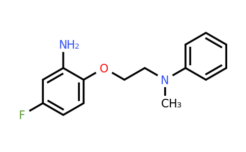 946774-84-1 | N-(2-(2-Amino-4-fluorophenoxy)ethyl)-N-methylaniline