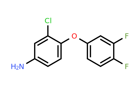 946775-44-6 | 3-Chloro-4-(3,4-difluorophenoxy)aniline
