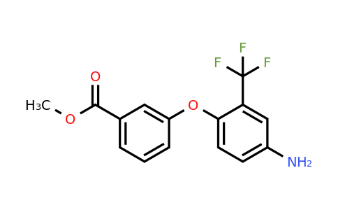 946784-04-9 | Methyl 3-(4-amino-2-(trifluoromethyl)phenoxy)benzoate