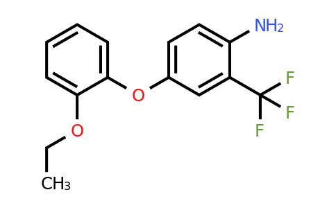 946784-51-6 | 4-(2-Ethoxyphenoxy)-2-(trifluoromethyl)aniline
