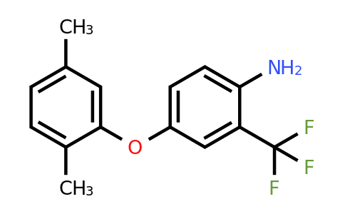 946784-57-2 | 4-(2,5-Dimethylphenoxy)-2-(trifluoromethyl)aniline