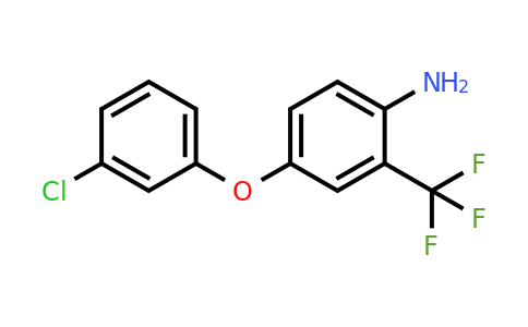 946784-60-7 | 4-(3-Chlorophenoxy)-2-(trifluoromethyl)aniline