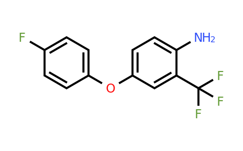 946784-69-6 | 4-(4-Fluorophenoxy)-2-(trifluoromethyl)aniline