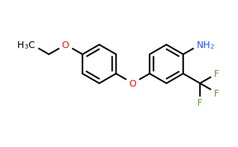 946784-72-1 | 4-(4-Ethoxyphenoxy)-2-(trifluoromethyl)aniline