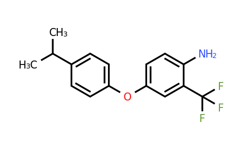 946784-75-4 | 4-(4-Isopropylphenoxy)-2-(trifluoromethyl)aniline