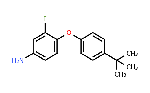 946785-77-9 | 4-(4-(tert-Butyl)phenoxy)-3-fluoroaniline