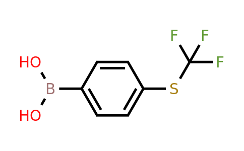 947533-15-5 | (4-((Trifluoromethyl)thio)phenyl)boronic acid