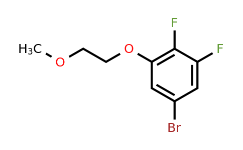 947534-38-5 | 5-Bromo-1,2-difluoro-3-(2-methoxyethoxy)benzene