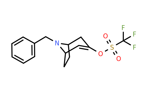 8-Benzyl-8-azabicyclo[3.2.1]oct-3-en-3-yl] trifluoromethanesulfonate