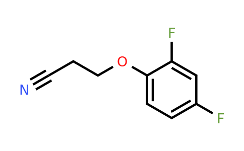 950644-33-4 | 3-(2,4-Difluorophenoxy)propanenitrile