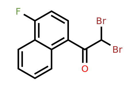951-04-2 | 2,2-Dibromo-1-(4-fluoronaphthalen-1-yl)ethanone