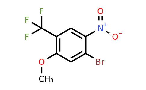 951231-87-1 | 1-Bromo-5-methoxy-2-nitro-4-(trifluoromethyl)benzene