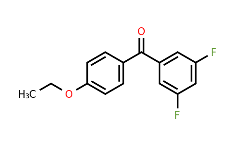 951884-68-7 | (3,5-Difluorophenyl)(4-ethoxyphenyl)methanone