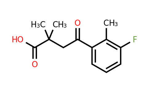 951884-98-3 | 4-(3-Fluoro-2-methylphenyl)-2,2-dimethyl-4-oxobutanoic acid