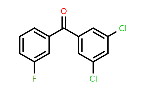 951885-85-1 | (3,5-Dichlorophenyl)(3-fluorophenyl)methanone