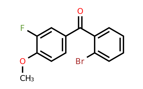951885-97-5 | (2-Bromophenyl)(3-fluoro-4-methoxyphenyl)methanone
