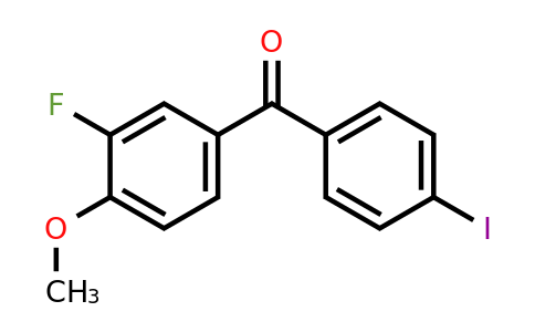 951886-06-9 | (3-Fluoro-4-methoxyphenyl)(4-iodophenyl)methanone