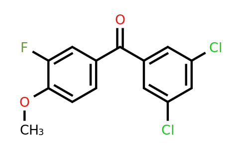 951886-12-7 | (3,5-Dichlorophenyl)(3-fluoro-4-methoxyphenyl)methanone