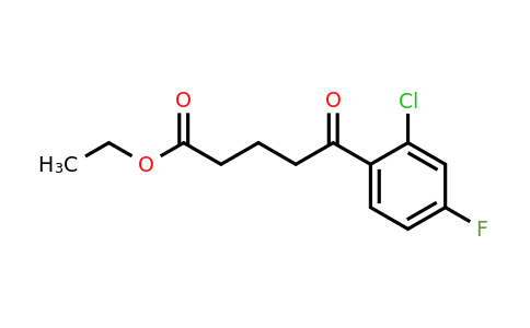 951886-22-9 | Ethyl 5-(2-chloro-4-fluorophenyl)-5-oxopentanoate