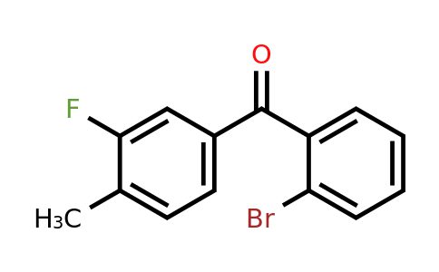 951886-24-1 | (2-Bromophenyl)(3-fluoro-4-methylphenyl)methanone