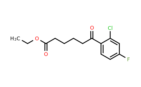 951886-25-2 | Ethyl 6-(2-chloro-4-fluorophenyl)-6-oxohexanoate