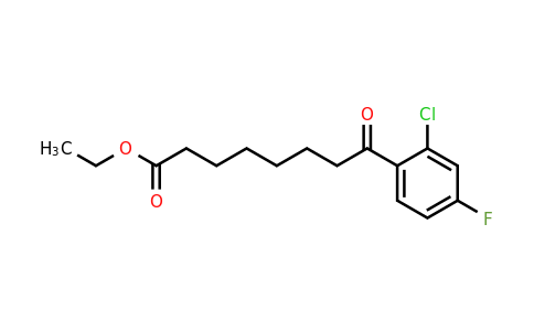 951886-31-0 | Ethyl 8-(2-chloro-4-fluorophenyl)-8-oxooctanoate