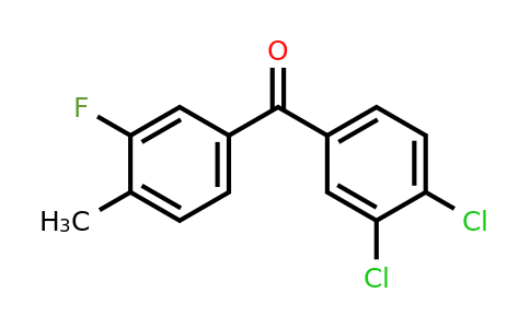 951886-45-6 | (3,4-Dichlorophenyl)(3-fluoro-4-methylphenyl)methanone