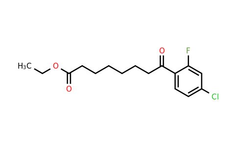 951886-47-8 | Ethyl 8-(4-chloro-2-fluorophenyl)-8-oxooctanoate