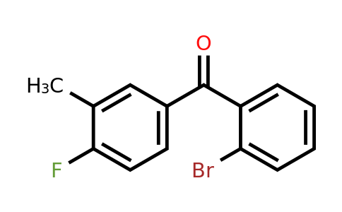 951886-58-1 | (2-Bromophenyl)(4-fluoro-3-methylphenyl)methanone
