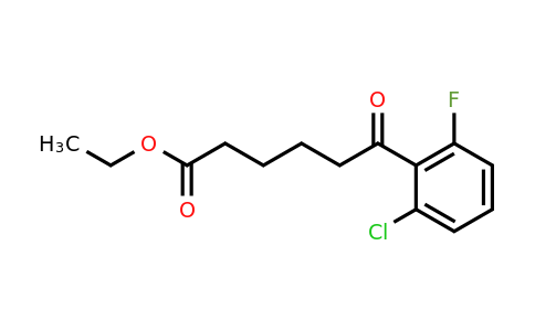 951887-11-9 | Ethyl 6-(2-chloro-6-fluorophenyl)-6-oxohexanoate