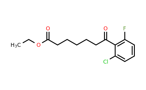 951887-14-2 | Ethyl 7-(2-chloro-6-fluorophenyl)-7-oxoheptanoate