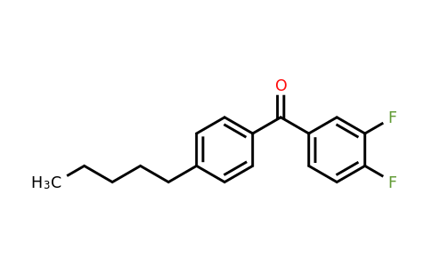 951887-65-3 | (3,4-Difluorophenyl)(4-pentylphenyl)methanone