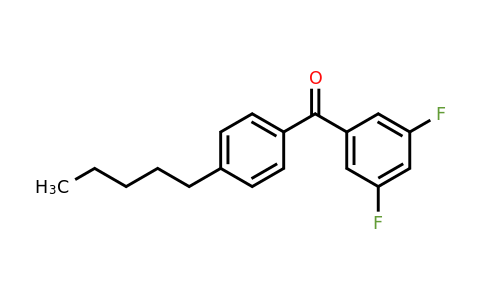 951887-69-7 | (3,5-Difluorophenyl)(4-pentylphenyl)methanone