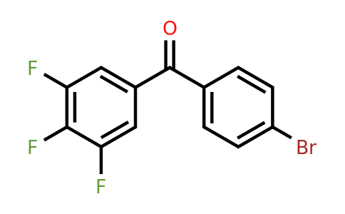 951888-42-9 | (4-Bromophenyl)(3,4,5-trifluorophenyl)methanone