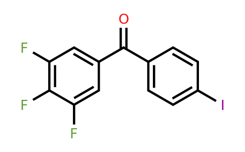 951888-51-0 | (4-Iodophenyl)(3,4,5-trifluorophenyl)methanone