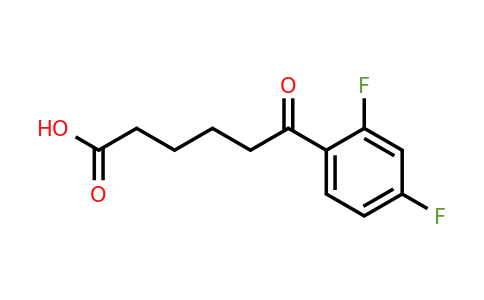 951888-83-8 | 6-(2,4-Difluorophenyl)-6-oxohexanoic acid