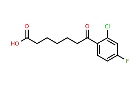 951889-47-7 | 7-(2-Chloro-4-fluorophenyl)-7-oxoheptanoic acid