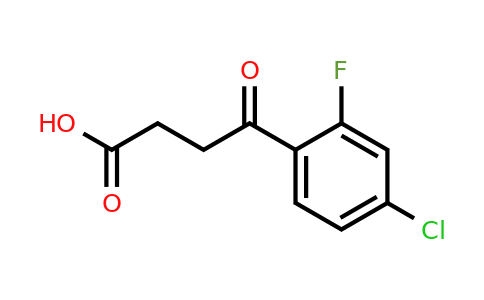 951889-53-5 | 4-(4-Chloro-2-fluorophenyl)-4-oxobutanoic acid
