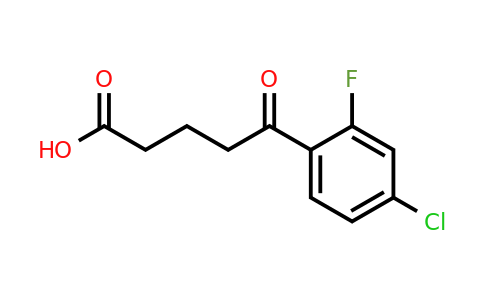 951889-56-8 | 5-(4-Chloro-2-fluorophenyl)-5-oxopentanoic acid