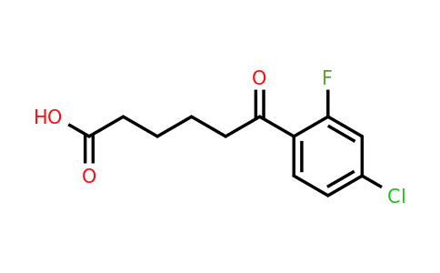 951889-59-1 | 6-(4-Chloro-2-fluorophenyl)-6-oxohexanoic acid