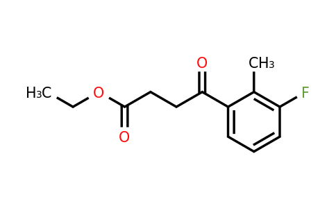 951889-61-5 | Ethyl 4-(3-fluoro-2-methylphenyl)-4-oxobutanoate