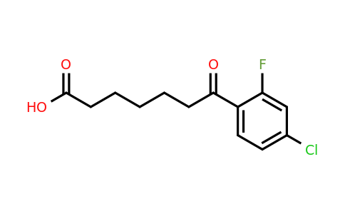 951889-62-6 | 7-(4-Chloro-2-fluorophenyl)-7-oxoheptanoic acid