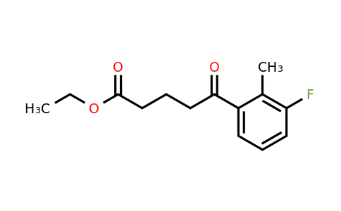 951889-64-8 | Ethyl 5-(3-fluoro-2-methylphenyl)-5-oxopentanoate
