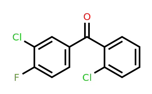 951889-98-8 | (3-Chloro-4-fluorophenyl)(2-chlorophenyl)methanone