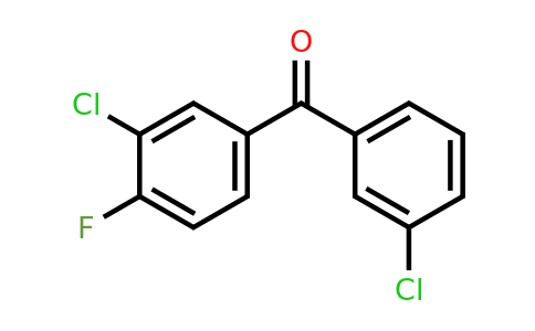 951890-01-0 | (3-Chloro-4-fluorophenyl)(3-chlorophenyl)methanone